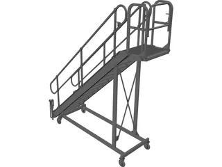 Mobile Platform 3D Model preview