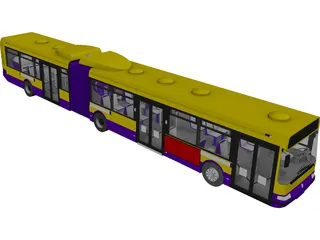 Bus Renault 3D Model preview