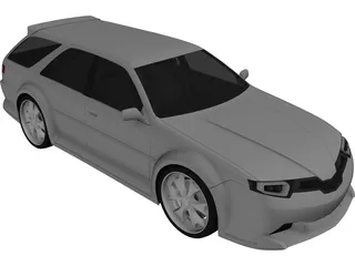Concept Car QS 3D Model preview