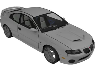 Pontiac GTO 3D Model preview