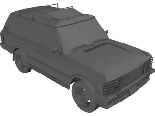 Land Rover 3D Model preview