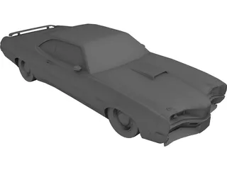 Mercury Cyclone 3D Model preview