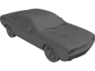 Dodge Challenger (2007) 3D Model preview
