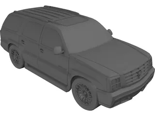 Cadillac Escalade 3D Model preview