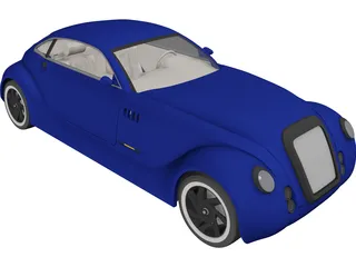 Concept Car 3D Model preview