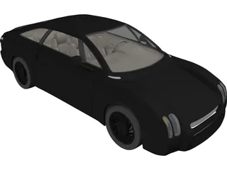 Concept Car 3D Model preview