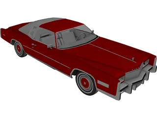 Cadillac Eldorado (1978) 3D Model preview