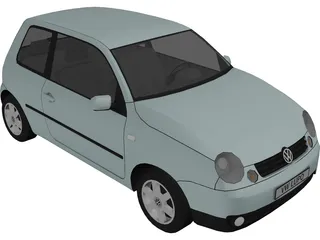 Volkswagen Lupo 3D Model preview