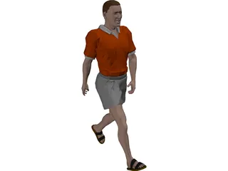 Man 3D Model preview
