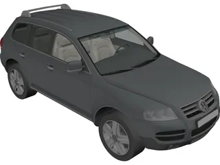 Volkswagen Touareg 3D Model preview