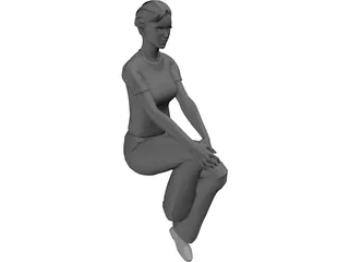 Woman 3D Model preview