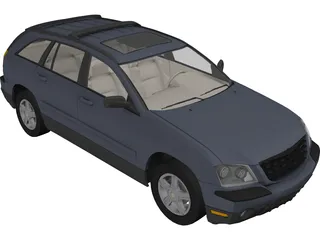 Chrysler Pacifica 3D Model preview