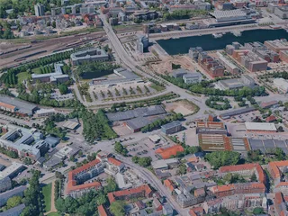 Kiel City, Germany (2024) 3D Model preview