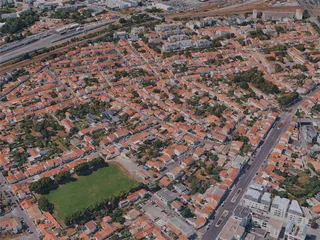 La Rochelle City, France (2024) 3D Model preview