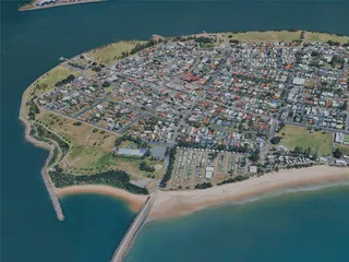 Newcastle City, Australia (2024) 3D Model preview