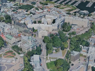 Quebec City, Canada (2024) 3D Model preview