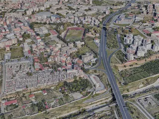Reggio Calabria City, Italy (2023) 3D Model preview