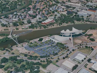 Wichita City, KS, USA (2024) 3D Model preview