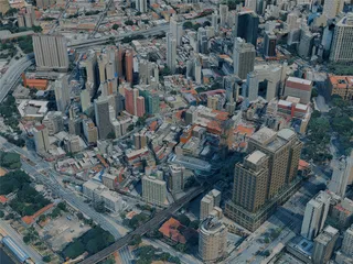 Sao Paulo City, Brazil (2024) 3D Model preview