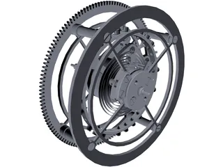 Tourbillon 3D Model preview