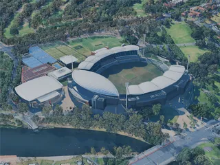 Adelaide City, Australia (2024) 3D Model preview