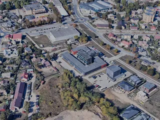 Alytus City, Lithuania (2023) 3D Model preview