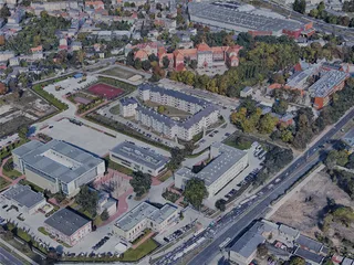 Bydgoszcz City, Poland (2023) 3D Model preview