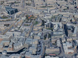 Edinburgh City, UK (2025) 3D Model preview
