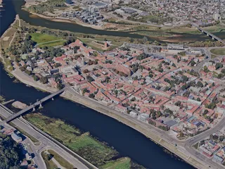Kaunas City, Lithuania (2023) 3D Model preview