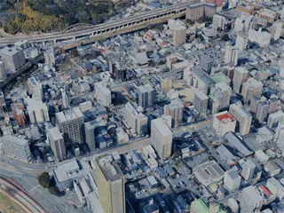 Kumamoto City, Japan (2025) 3D Model preview