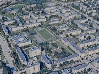 Mazeikiai City, Lithuania (2023) 3D Model preview