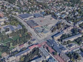 Siauliai City, Lithuania (2023) 3D Model preview