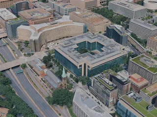 Washington City, DC, USA (2024) 3D Model preview