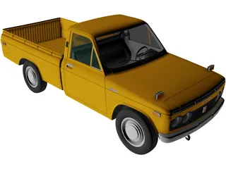 Toyota Hilux (1968) 3D Model preview