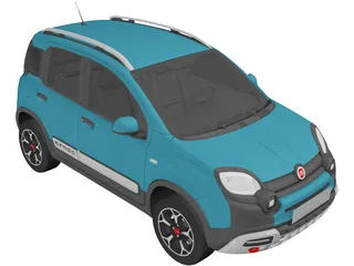 Fiat Panda Cross (2021) 3D Model preview