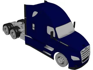 Frieghtliner Cascadia (2020) 3D Model preview