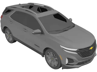Chevrolet Equinox RS (2023) 3D Model preview