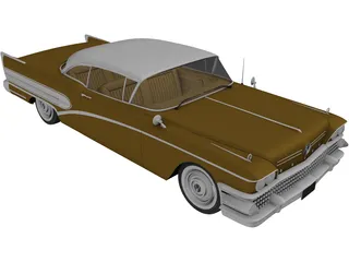 Buick Riviera Special (1958) 3D Model preview