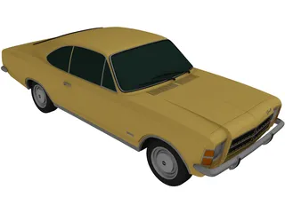 Chevrolet Opala (1978) 3D Model preview
