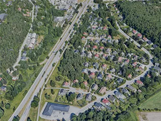 Turku City, Finland (2023) 3D Model preview