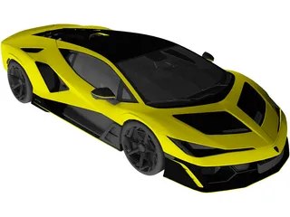Lamborghini Fenomeno 3D Model preview