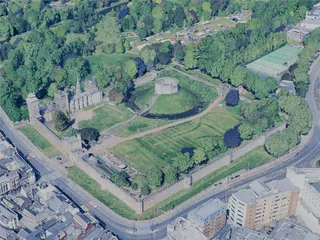Cardiff City, UK (2025) 3D Model preview