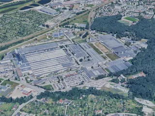 Debica City, Poland (2024) 3D Model preview