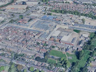 Hull City, UK (2025) 3D Model preview