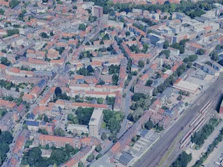 Munster City, Germany (2025) 3D Model preview