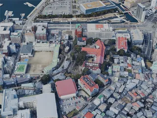 Nagasaki City, Japan (2025) 3D Model preview