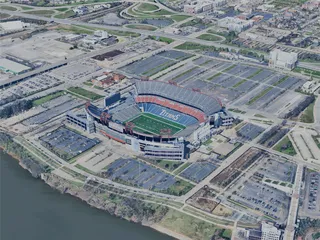Nashville City, USA (2024) 3D Model preview