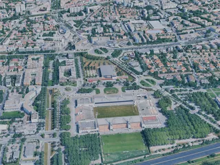 Nimes City, France (2024) 3D Model preview