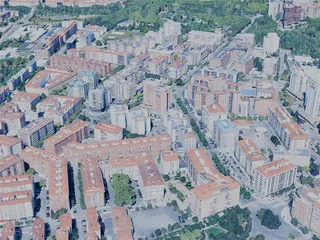 Pamplona City, Spain (2025) 3D Model preview