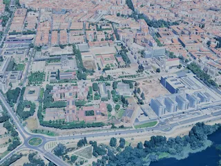 Salamanca City, Spain (2025) 3D Model preview